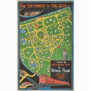 Victorian Railways advertising poster No. 61 'Take the Family…