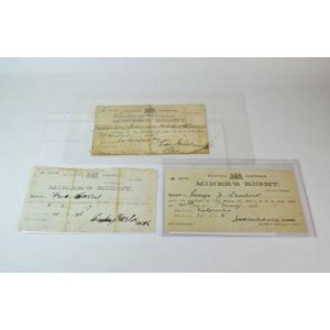 Three Western Australian goldfields miners Rights i) 1906…