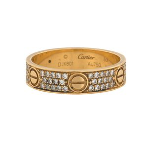 Designer rings by Cartier price guide and values