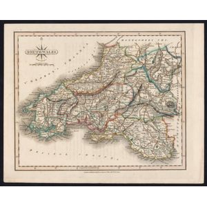 English County Maps including Durham, Glamorganshire,…