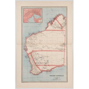 'Western Australia' (with inset 'City of Perth'), published in…