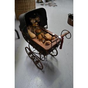 antique dolls prams