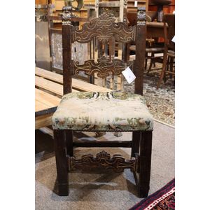 Italian renaissance oak foot stool