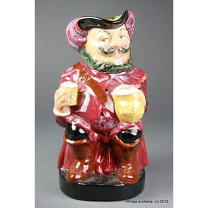 A large Royal Doulton Sir John Falstaff Toby jug, designed late…