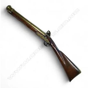 A good late 18th century sea service brass barreled flintlock&hellip;