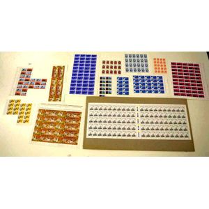 Australian mint stamp sheets, part sheets and blocks (decimal…