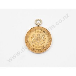 9ct gold Royal Agricultural Society of New Zealand medallion…