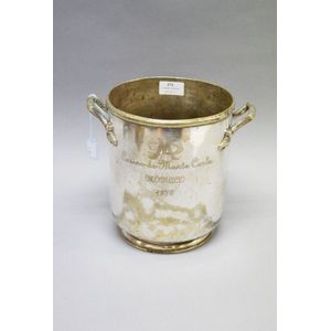 Christofle ice bucket, engraved with Casino de Monte Carlo…