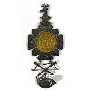 A Victorian sterling silver medal for Ancient Order of…