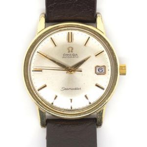 Vintage Omega Seamaster Automatic Watch in Gold Plated Case - Watches ...