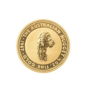The 1980 Australian nugget series $50 half Ounce proof gold…