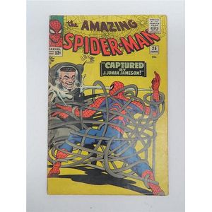 Comic, The Amazing Spider-Man #25, Jun 1965, Marvel Captured by…
