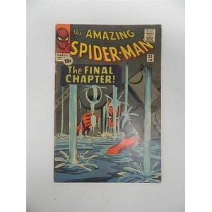 Comic, The Amazing Spiderman #33, February 1966, the Final…