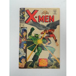 Comic, X-Men #29 February 1967, Marvel the Super Adaptoid…
