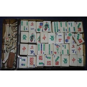 Bone or Ivory and Mahjong Tiles – Mahjong Treasures