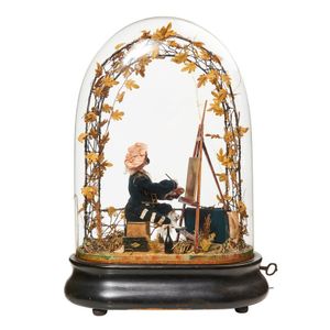 A French novelty automaton, 'The Painter', 19th century,…