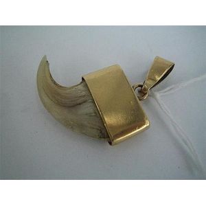 Victorian tiger claw jewellery - price 