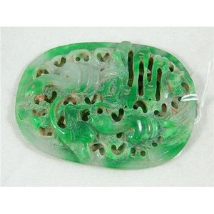 Jade Carving Pendant - Pendants/Lockets - Jewellery