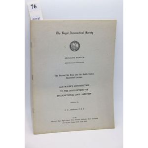 D.G Anderson 'Australias contribution to the development of…