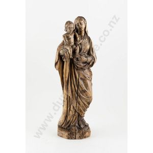 Late 17th century /early 18th century carved limewood statue…