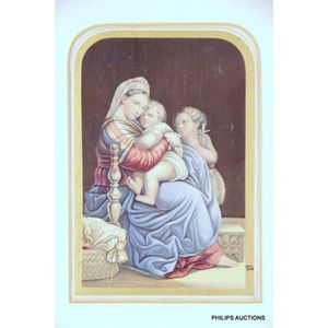An original George Baxter print after Raphael, circa 1840, a…