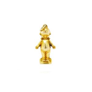 Good antique 9ct yellow gold kewpie doll marked 9ct. Approx&hellip;