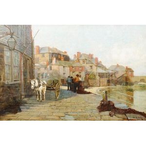 John Mallard Bromley, (British, 1858-1939), St Ives Cornwall…