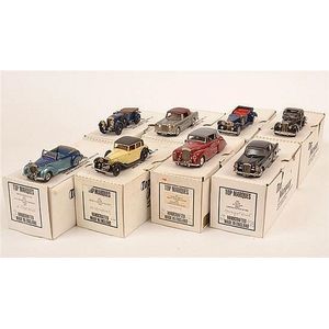 8 Top Marques (England) models, mostly limited editions,…