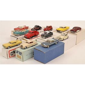 A collection of diecast models by various makers, including…