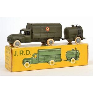 JRD (France) military truck with petrol tank, Citroen Ref 115,…