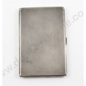 Antique sterling silver cigarette cases