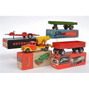 Collection of Tekno (Denmark) models, including Tekno…