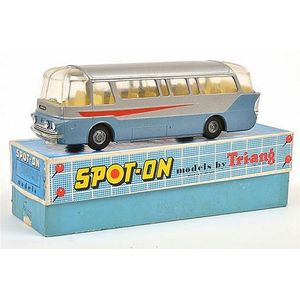 Spot-On (UK) 156 Mulliner coach, light blue lower body, grey…
