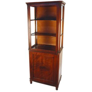 A regency period mahogany chiffonier, the base with a single…