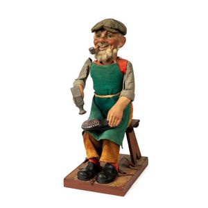 Automaton 'Cobbler', from the Williams the Shoeman shop window…