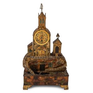 A French automaton timepiece made for the Spanish market, circa…