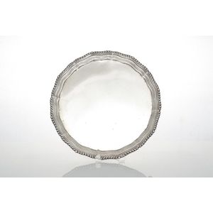 Elizabeth II sterling silver salver, mark of Whm, Birmingham,…