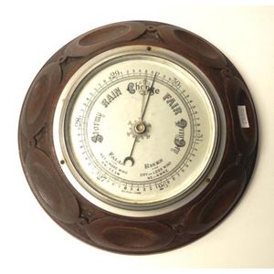 Antique 1900s Thermometer Case Mother of Pearl and Gold Chain 