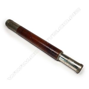 A World War II naval Officer-of-the-Watch telescope, marked CKC…