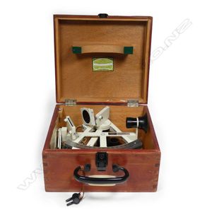 20th century Freiberger 'Yacht' sextant, GDR., c.1980, with…