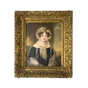 Artist Unknown, circa 1835, A Colonial portrait believed to be…