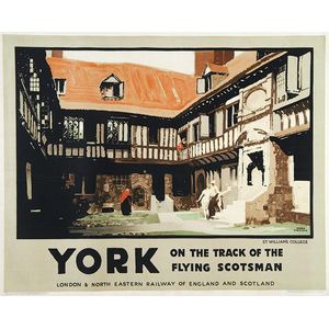 Fred Taylor (British 1875-1963), York on the Track of The…