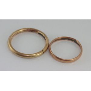 Baby 9ct hot sale gold bangles