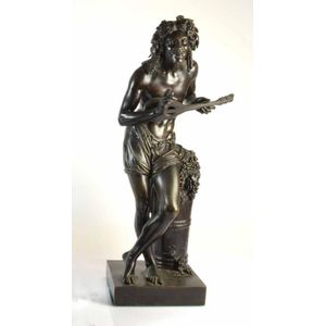 Bronze, Francisque Joseph Duret (1804-1865), 'The Wine…