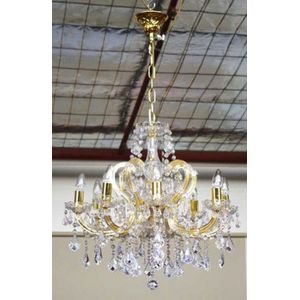 Eight branch chandelier 63 cm diameter