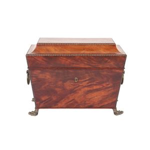 Regency decanter caddy early 19th century, mahogany,&hellip;