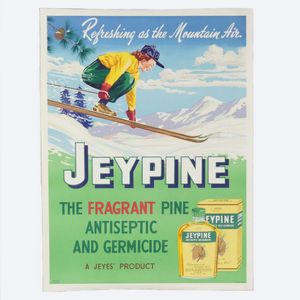 A vintage N.Z. poster 'Refreshing as the Mountain Air -…