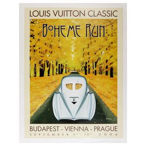 Gerard Deneriaz 'Razzia' Louis Vuitton - classic Boheme run,…
