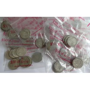 Eighty six Australian Florins dated from 1910-46 92.5% silver…