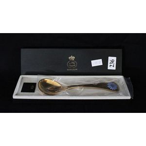 Georg Jensen Sterling Silver Annual Spoon in box 1976 in original box store